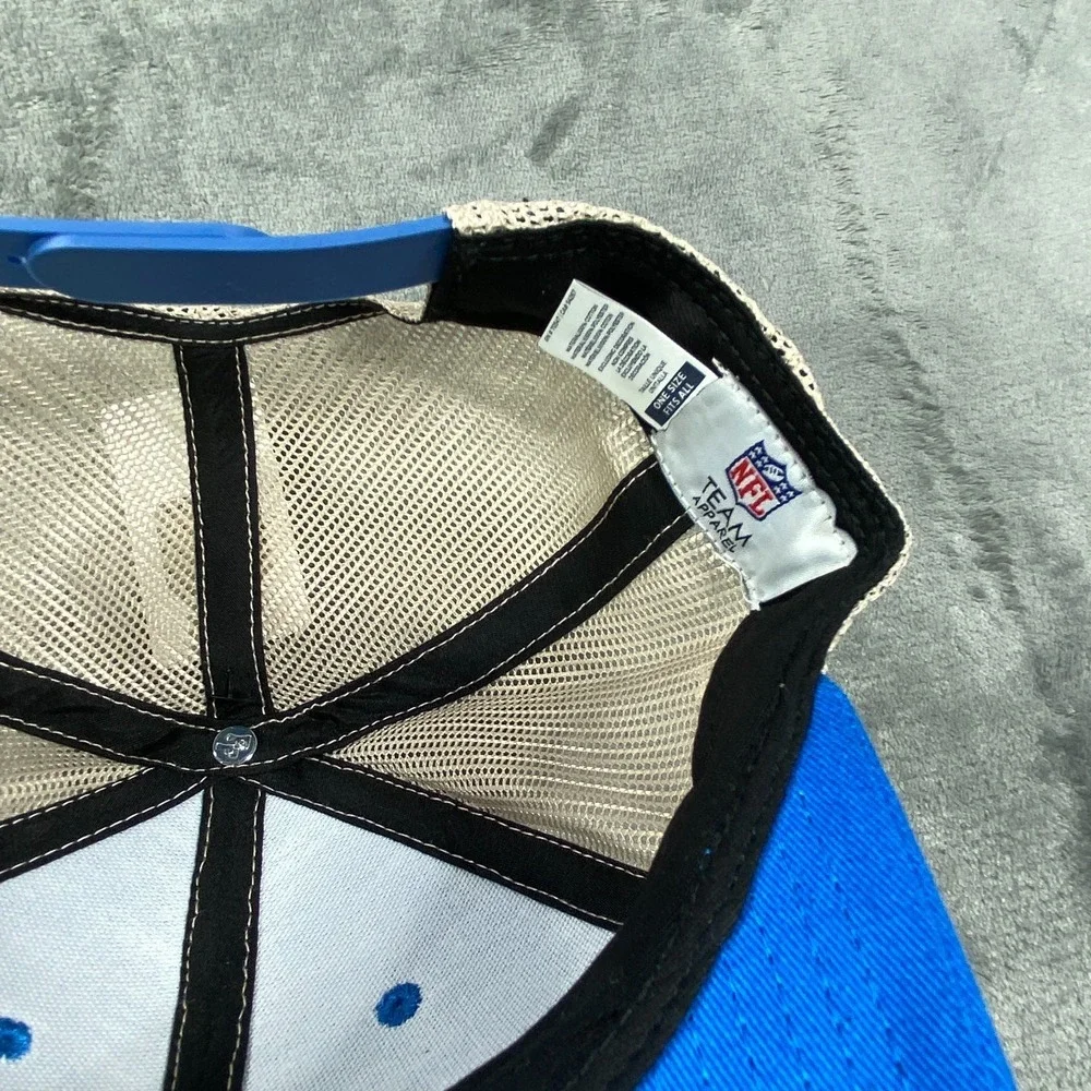 Detroit‎ Lions Hat Cap Snap Back Trucker One Size NFL Football Lion Mascot NEW